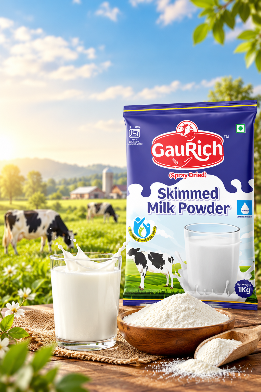 GauRich Skimmed Milk Powder