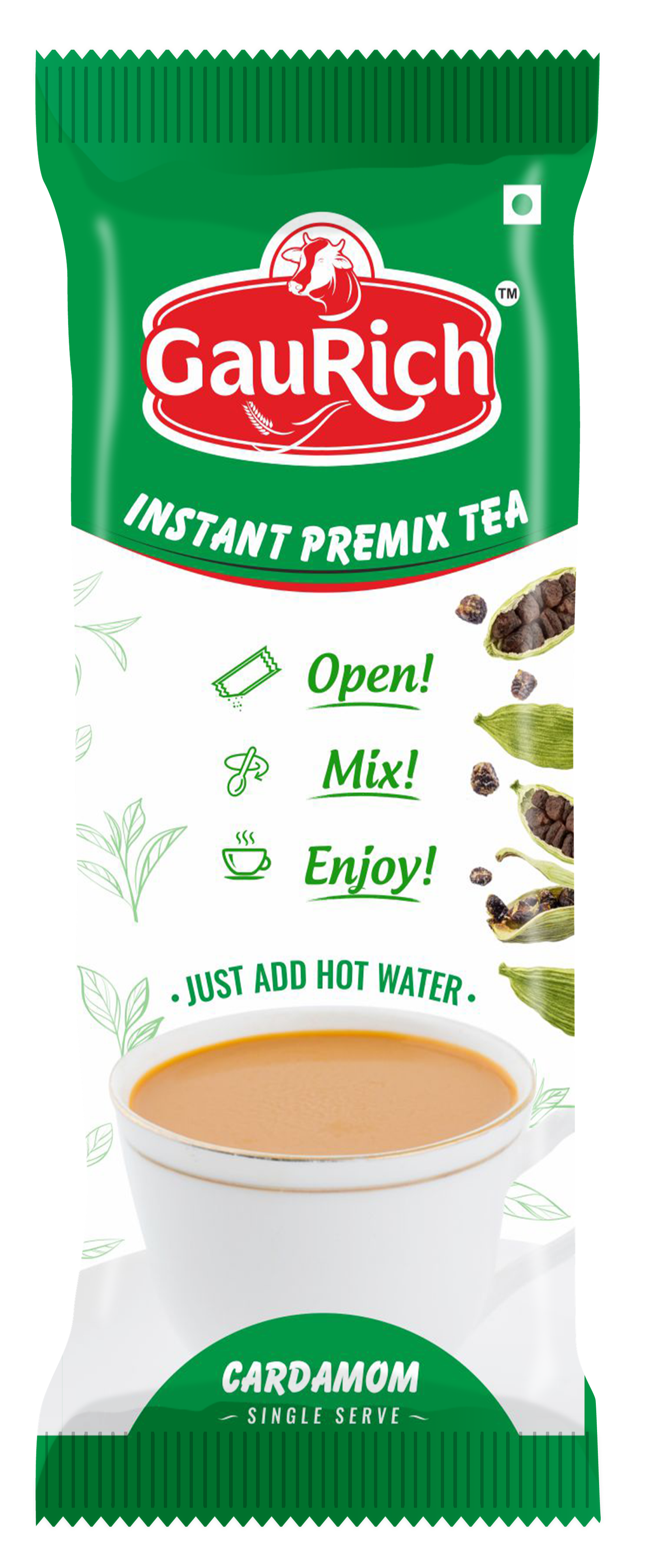 INSTANT PREMIX CARDAMOM TEA 14Gram (Sachet)